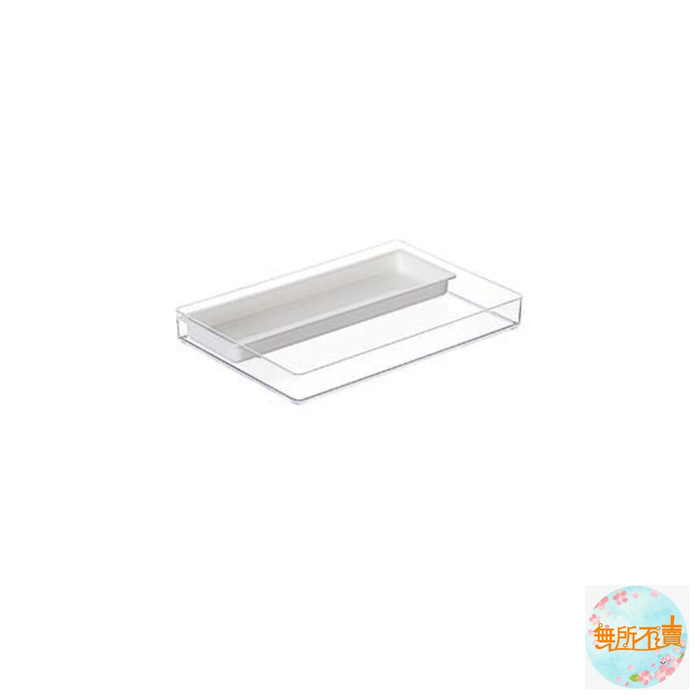 KEYWAY 安納4號收納盒(2格)TLV-604 透明小物收納-圖片-1