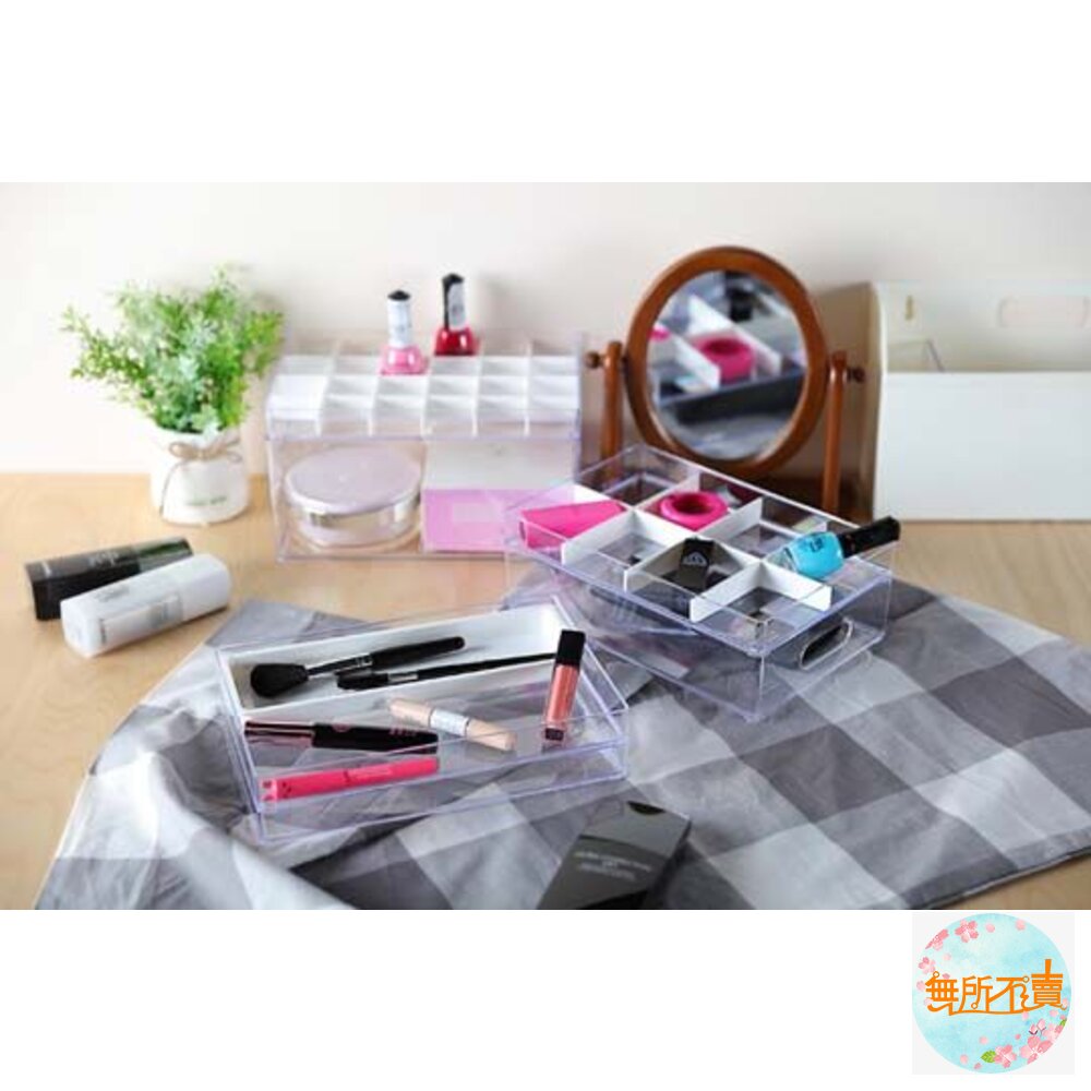 KEYWAY 安納4號收納盒(2格)TLV-604 透明小物收納 封面照片