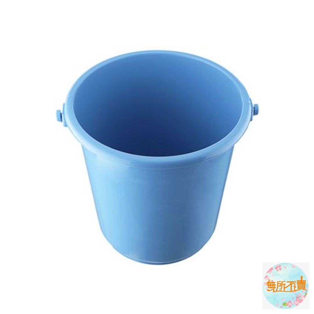 聯府 舒適15L圓型水桶(藍) WA151-圖片-1