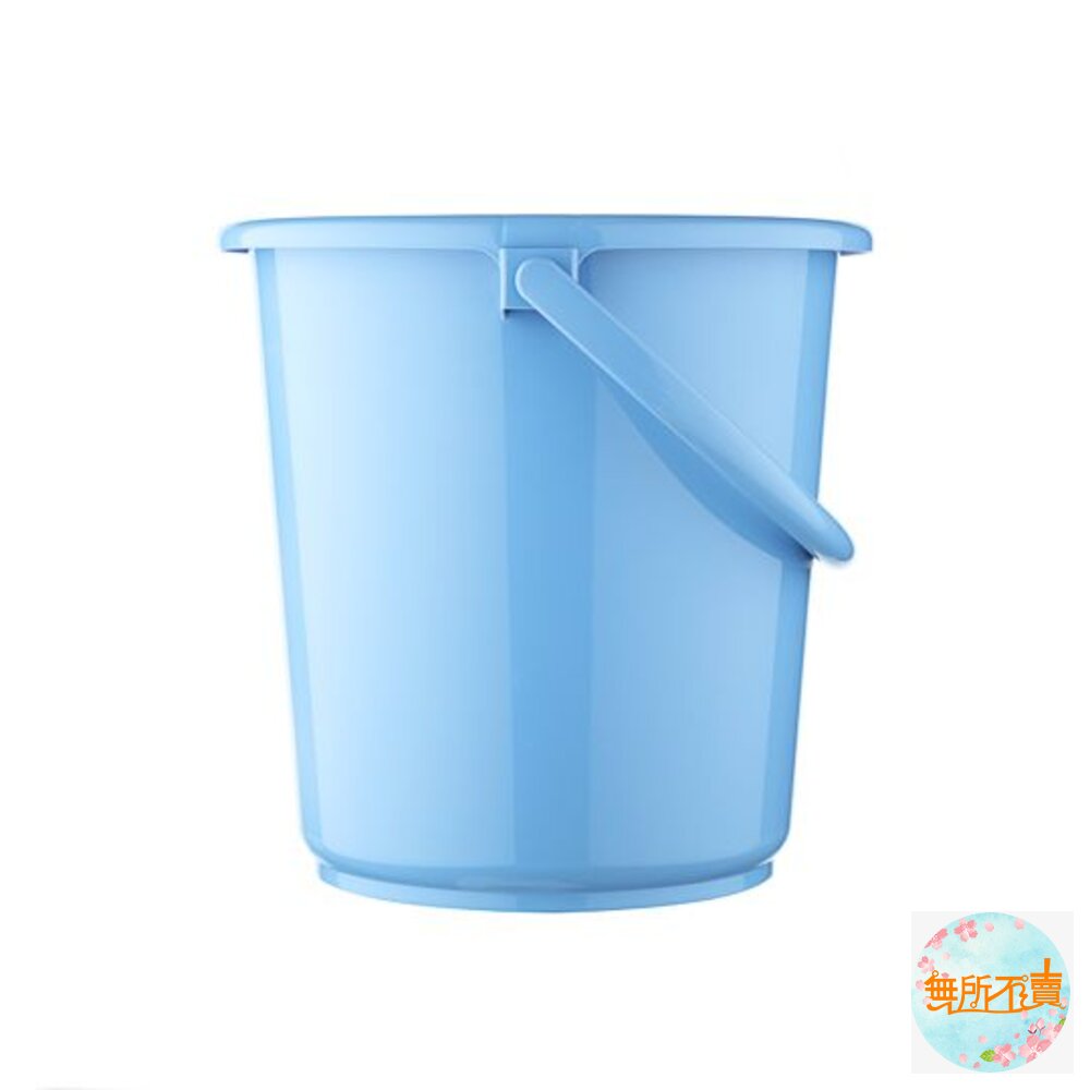 聯府 舒適15L圓型水桶(藍) WA151-圖片-3