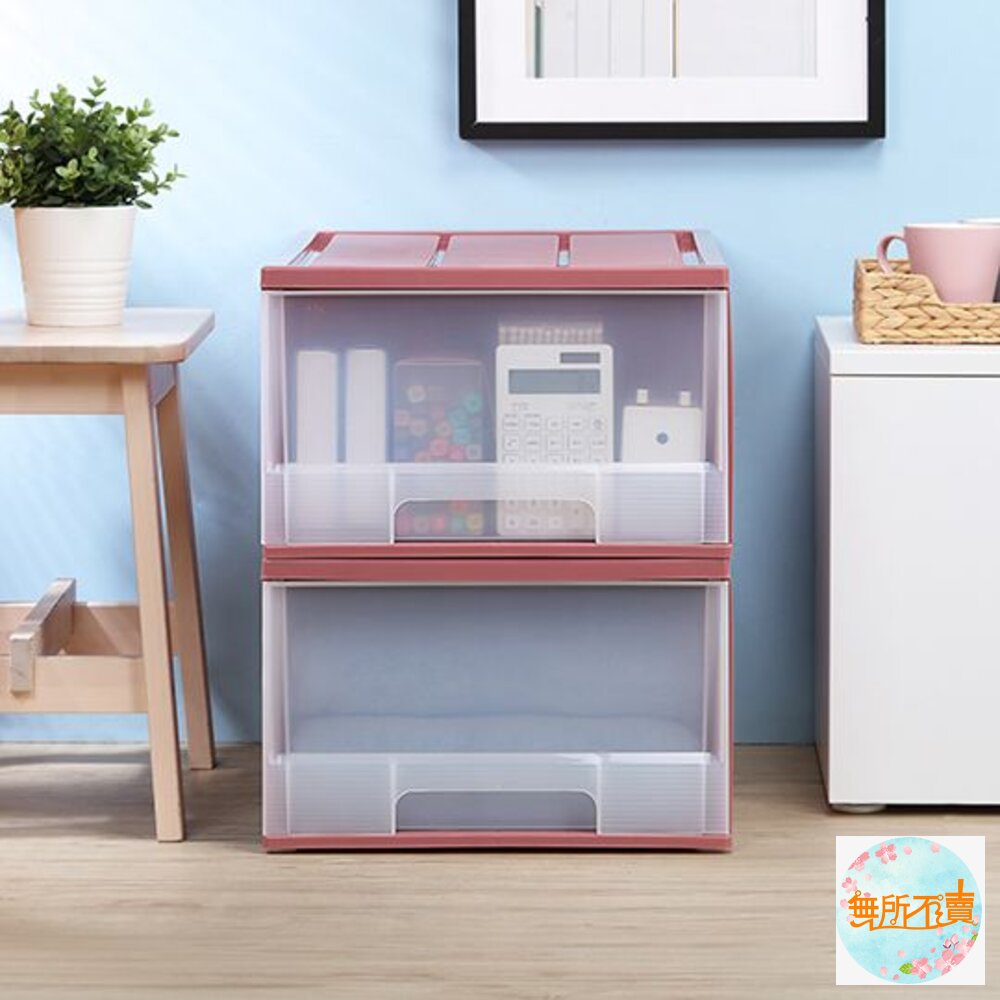 MIT抽屜整理箱K099 : 50L 單個 顏色隨機-圖片-1