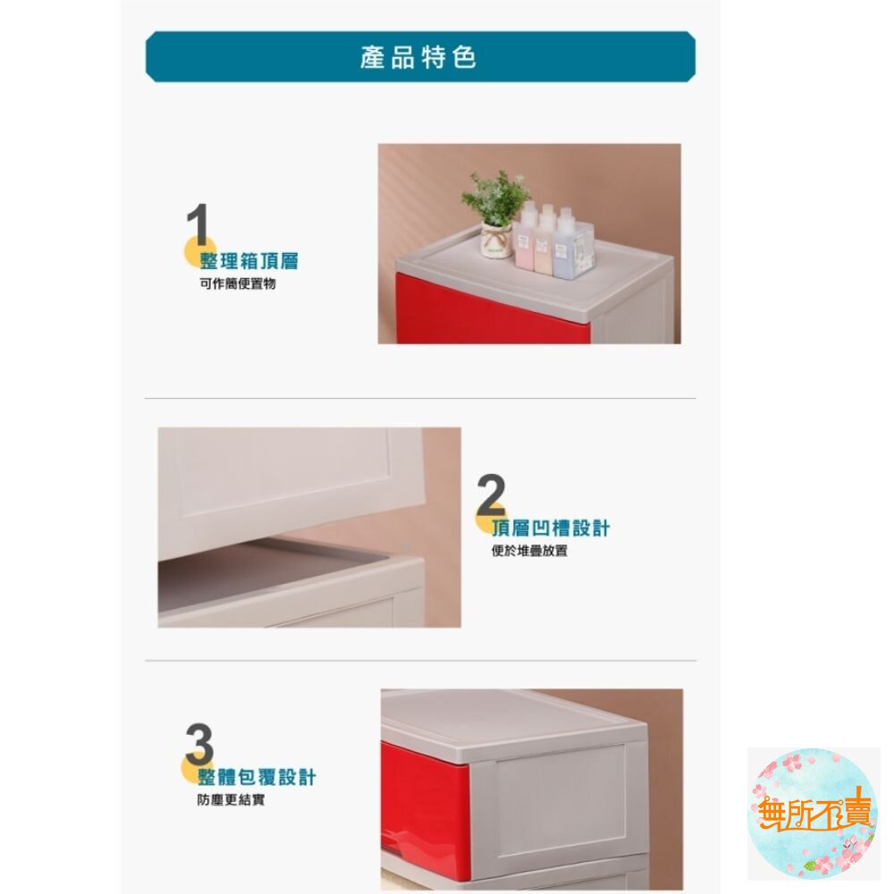 聯府 特大好運抽替整理箱 KS-811 單入28L-圖片-5