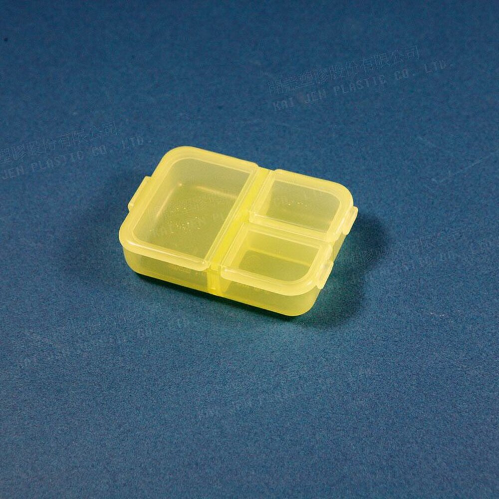 KJ-K943-迷你收納盒 K-943 三格小集盒