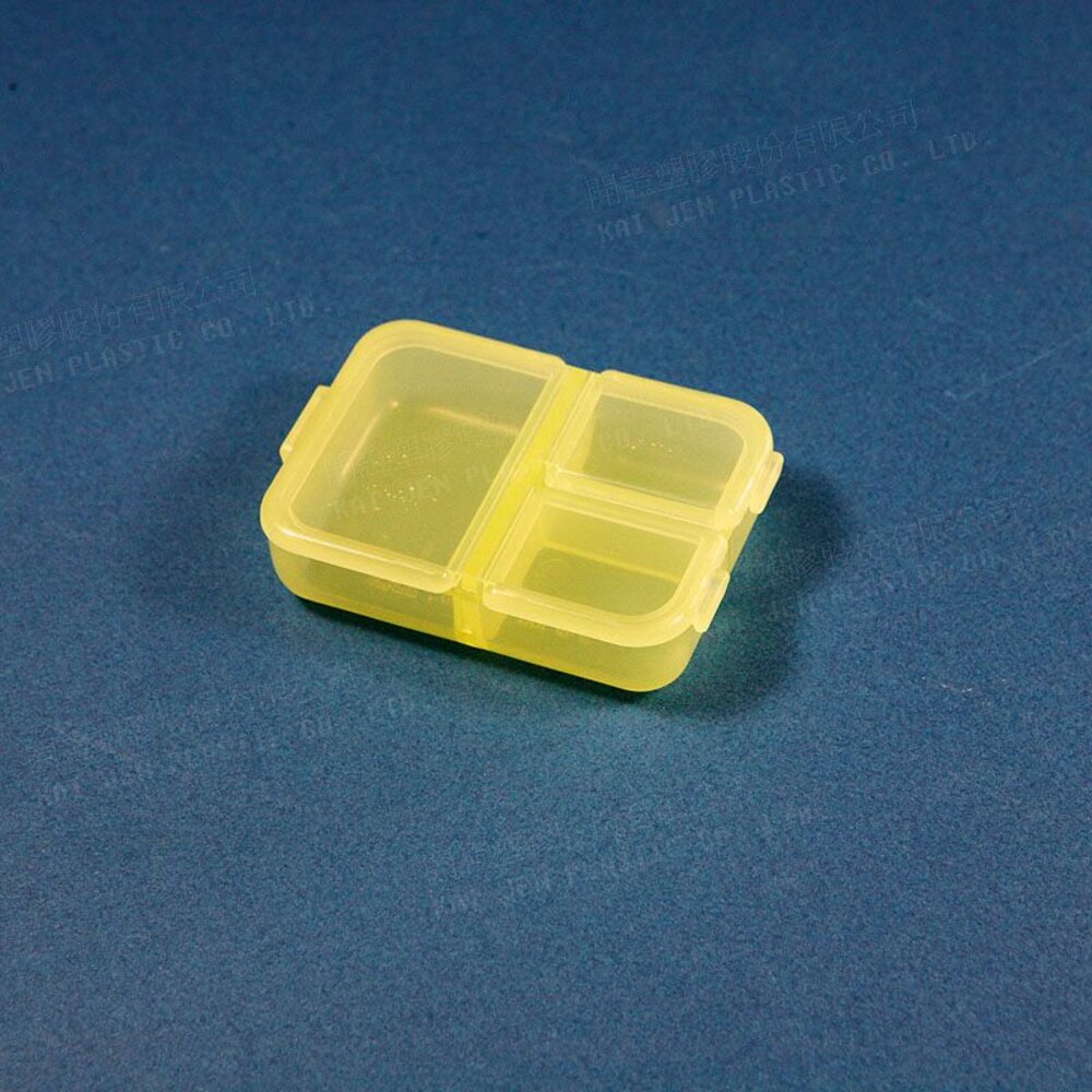 KJ-K943-迷你收納盒 K-943 三格小集盒