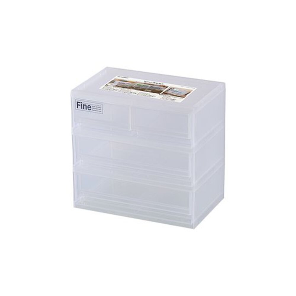Keyway-DM3202-聯府 MINI三層盒(M)-2大抽2小抽 DM3202