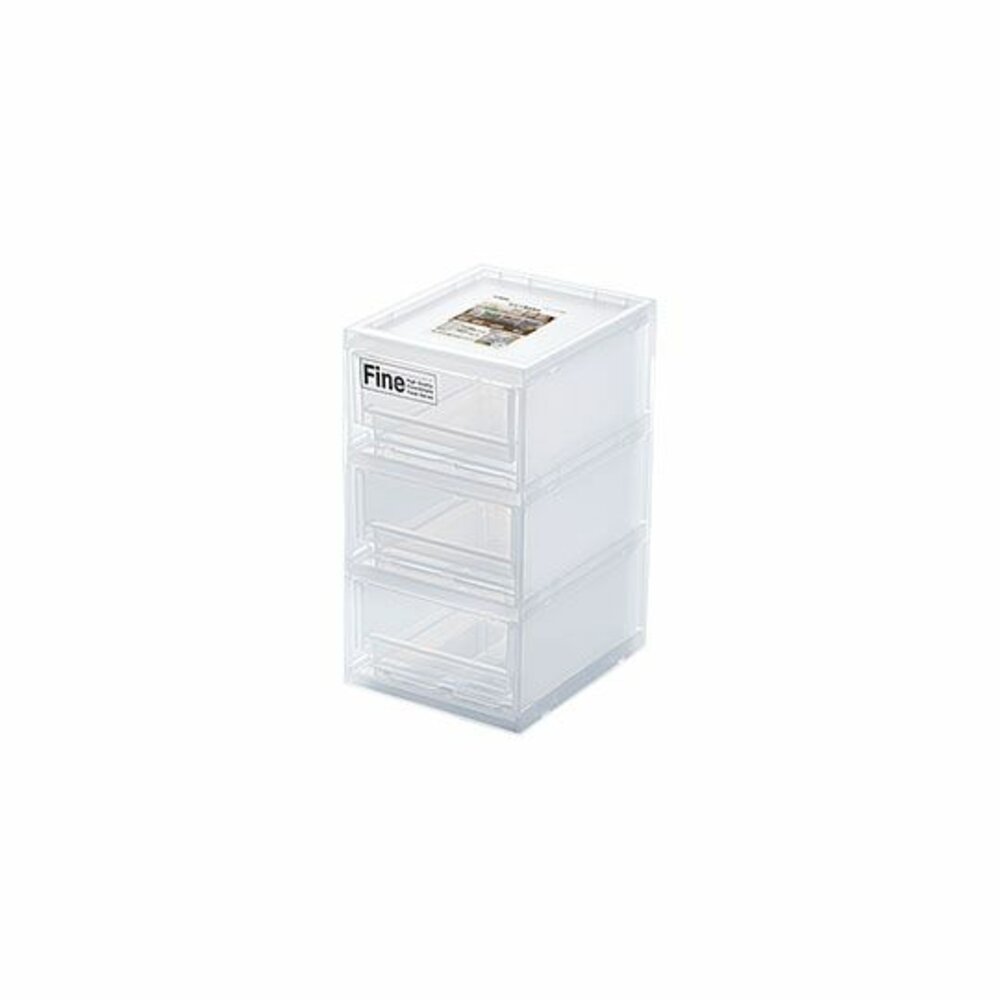 Keyway-DS3003-聯府 MINI三層盒(S)-3小抽 DS3003