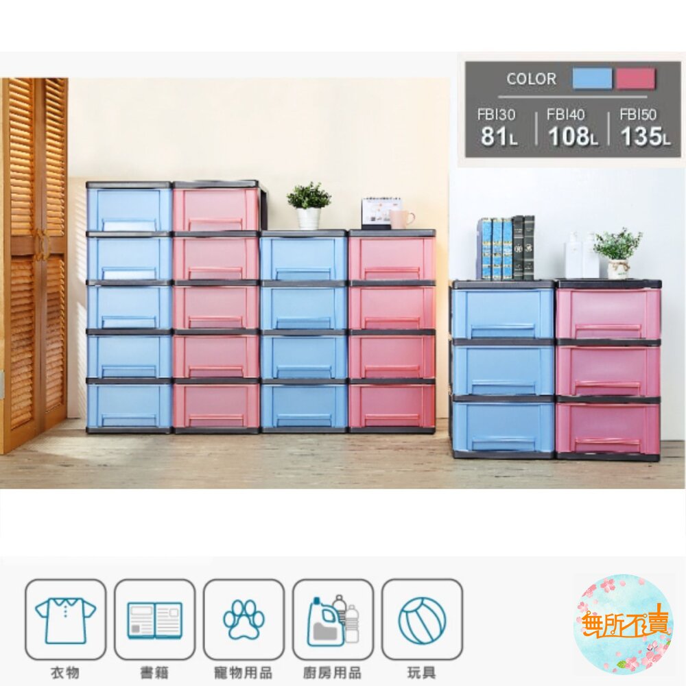 KEYWAY聯府FBI層櫃(收納櫃/衣物櫃)