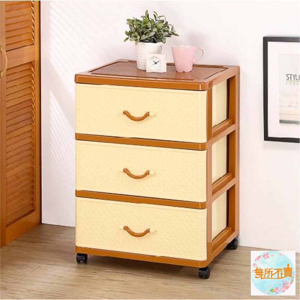 台灣製 聯府 KEYWAY特大寬型佐藤層櫃(附輪)-圖片-2