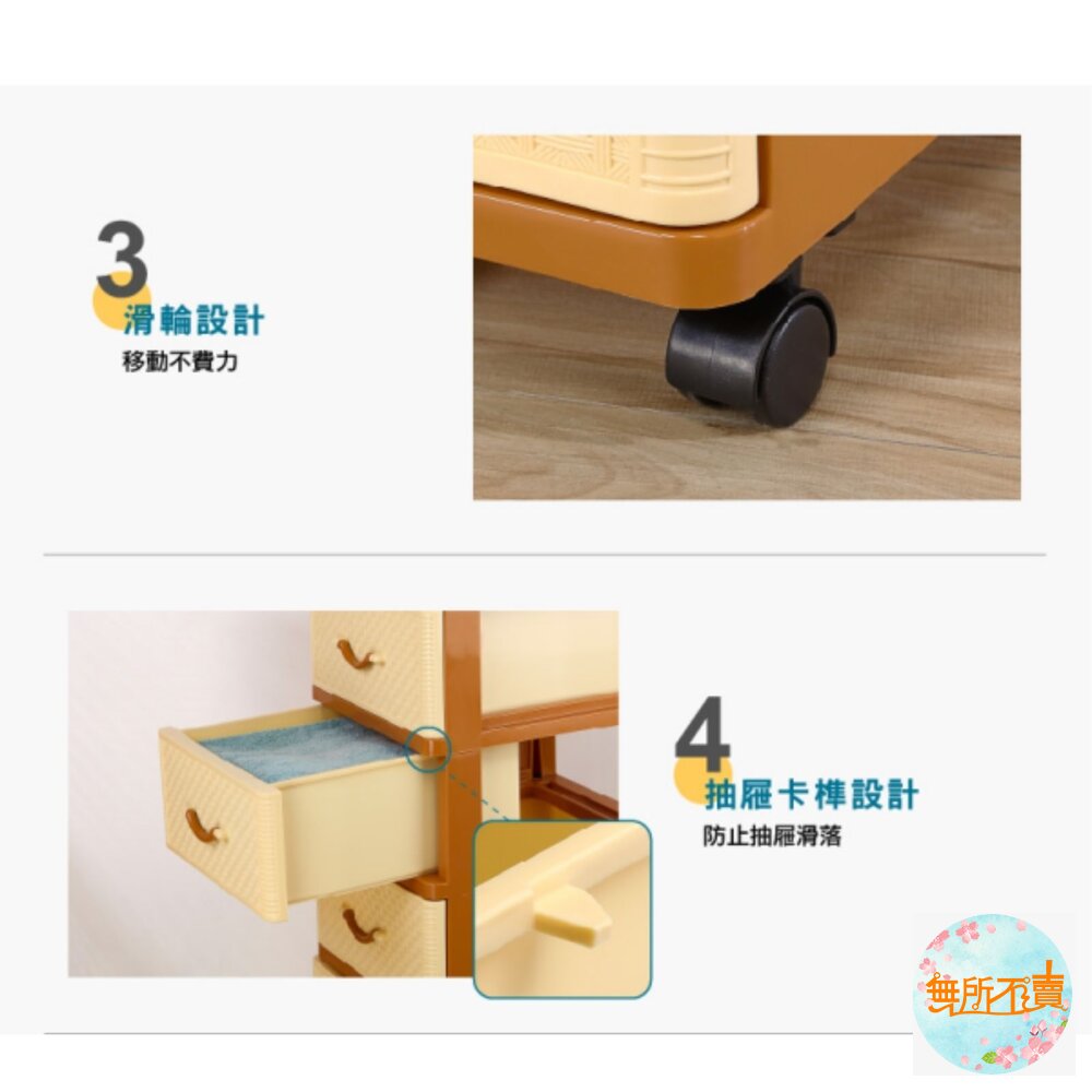 keyway 特大寬型佐藤寬型深型三層櫃150L附輪JXL-930-圖片-3