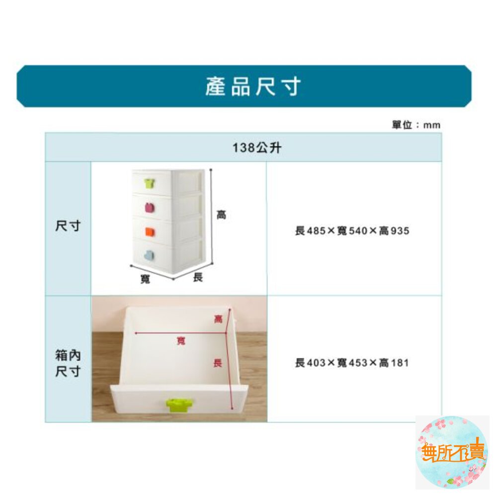 KEYWAY 寬型特大EQ三層收納櫃150L附輪SP-930-圖片-4