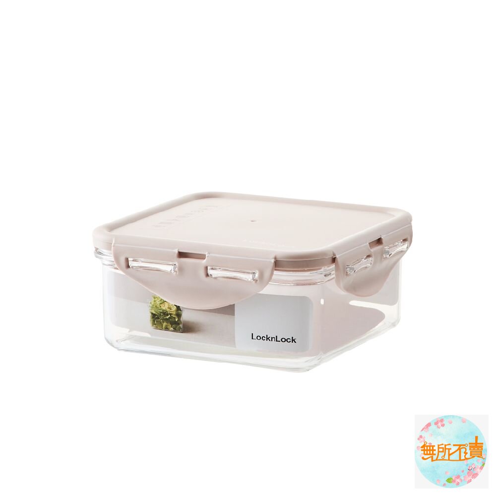 樂扣 純淨保鮮盒600ML(粉) 封面照片