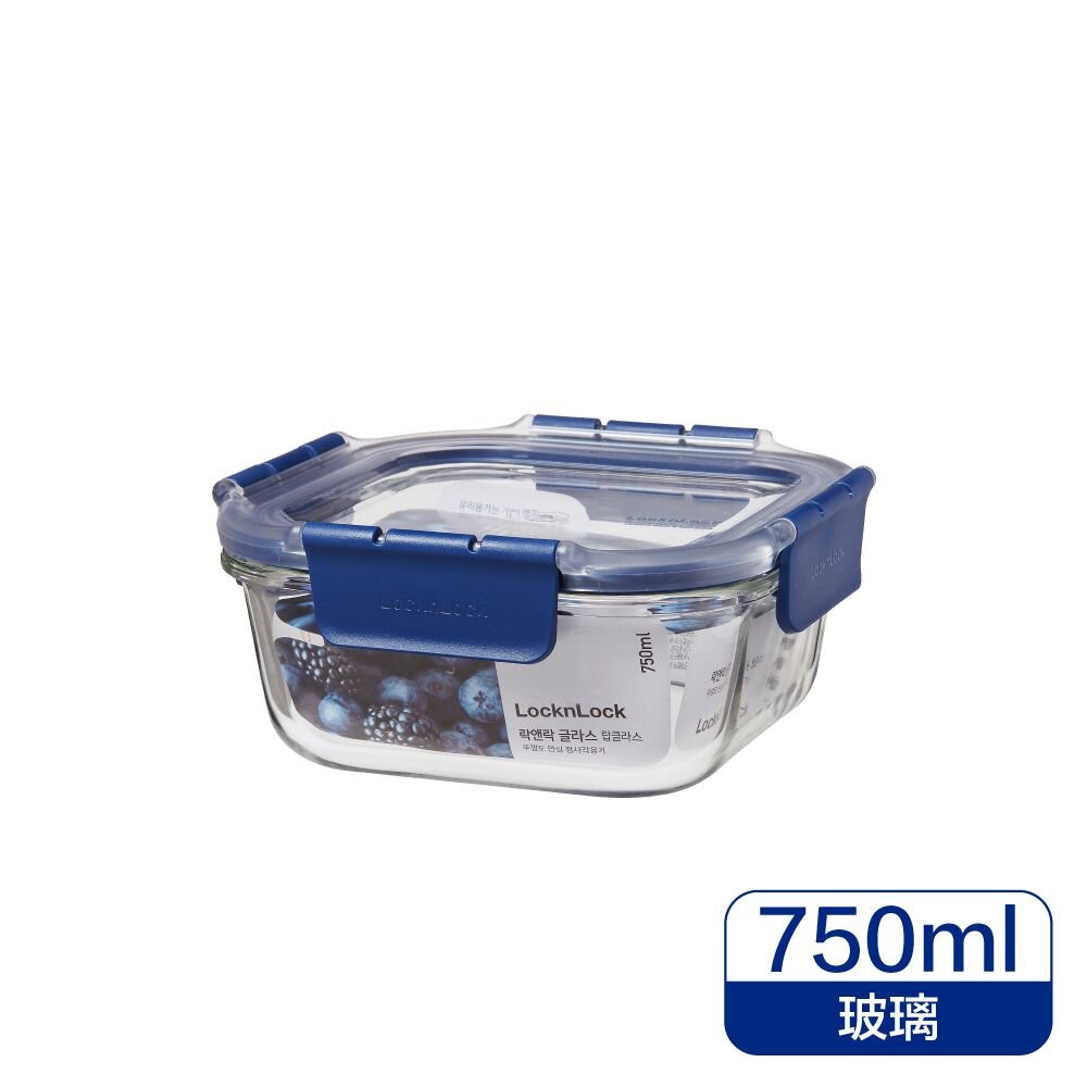 LBG224-樂扣 頂級玻璃保鮮盒750ML LBG224