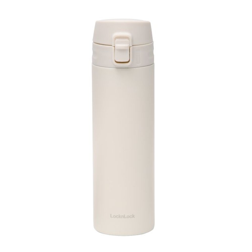 LHC3220-樂扣 輕盈彈跳不銹鋼保溫瓶(白/綠)