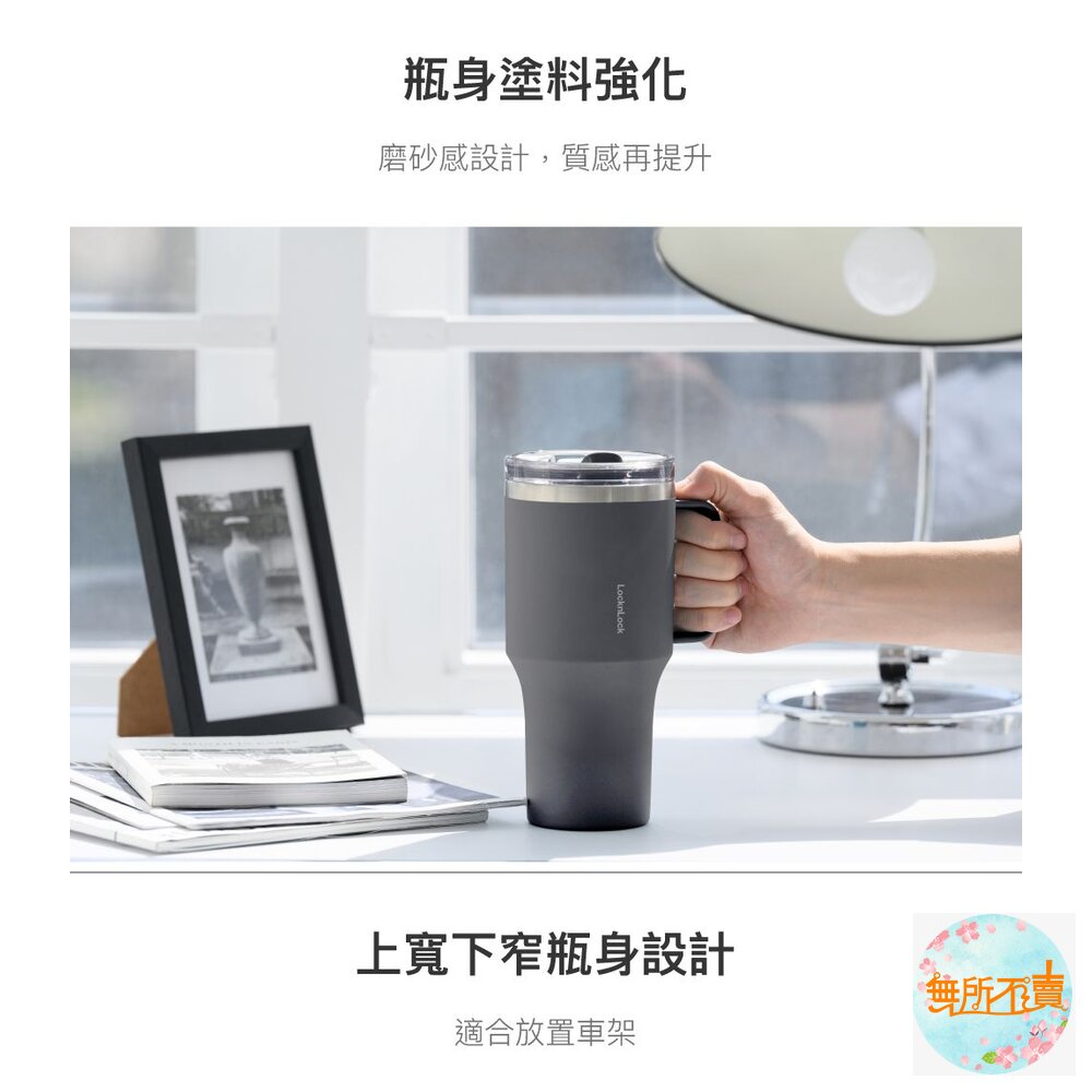 樂扣 都會王者隨行杯 環保杯 隨手杯 車架杯-圖片-6