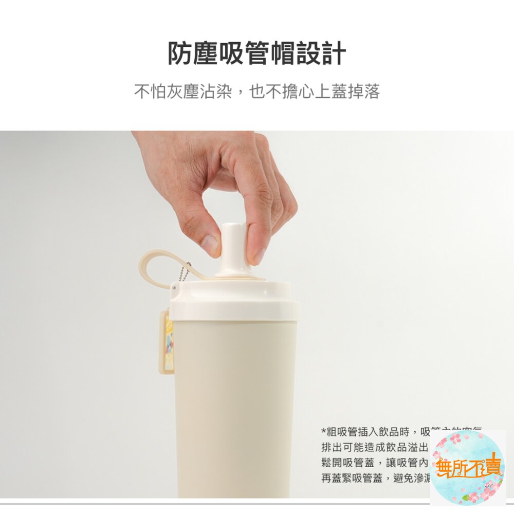 【環保特惠組合】樂扣樂扣SUSU不鏽鋼吸管杯 750ml+同色背帶 買就送菜瓜布1入,贈品數量有限,送完為止-圖片-5