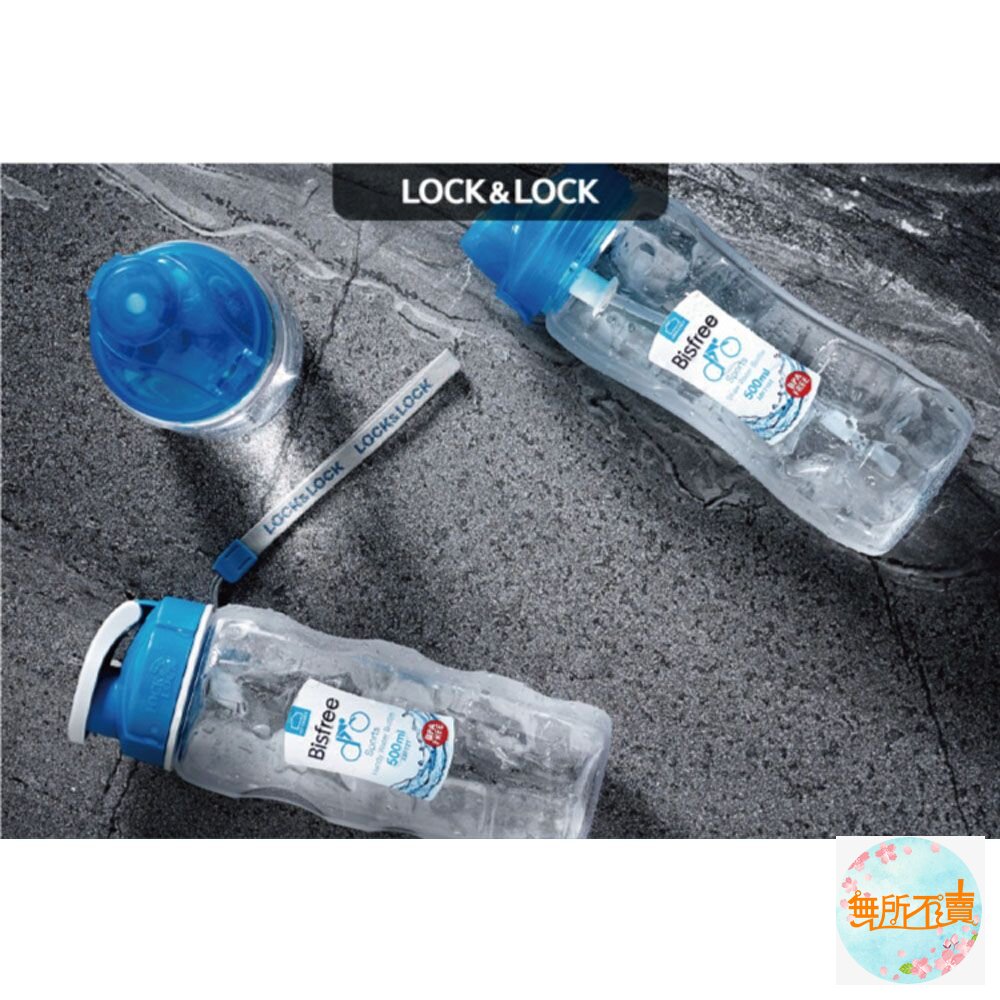 樂扣樂扣優質水壺700ML/附掛帶/藍色(ABF722B-01)-圖片-2