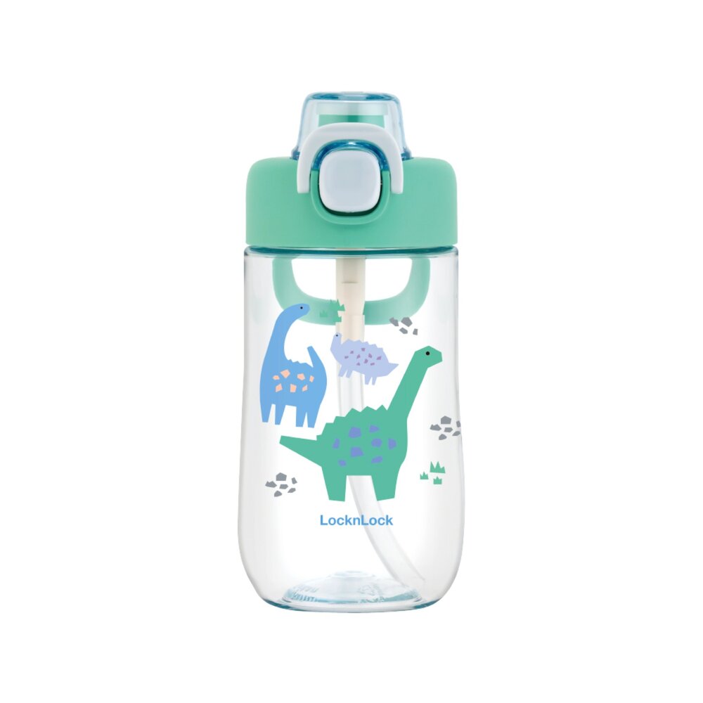 LOCK-ABF906-樂扣樂扣兒童水壺/500ml/無尾熊粉(ABF906PIK)/獅子黃(ABF906YEL)/恐龍綠(ABF906GRN)