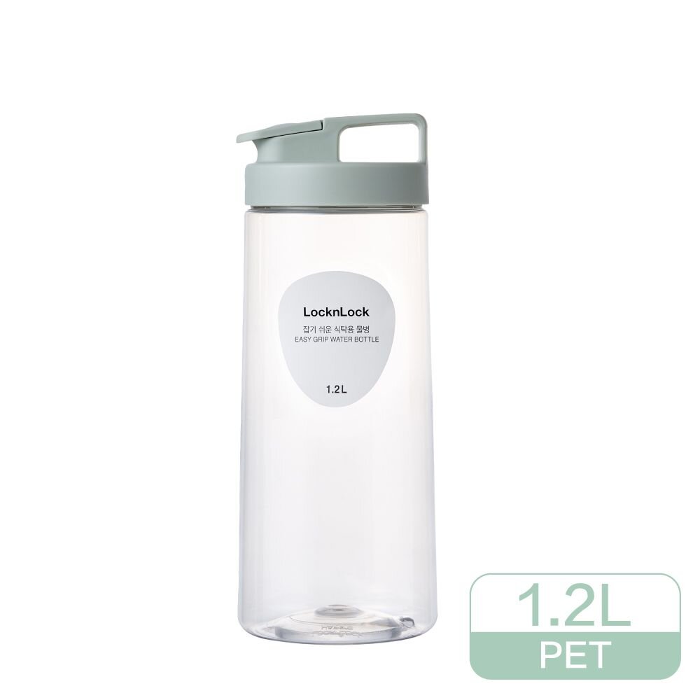 LOCK-HAP813-樂扣樂扣  輕鬆手提PET冷水壺1.2L  綠/白/粉 (HAP813)