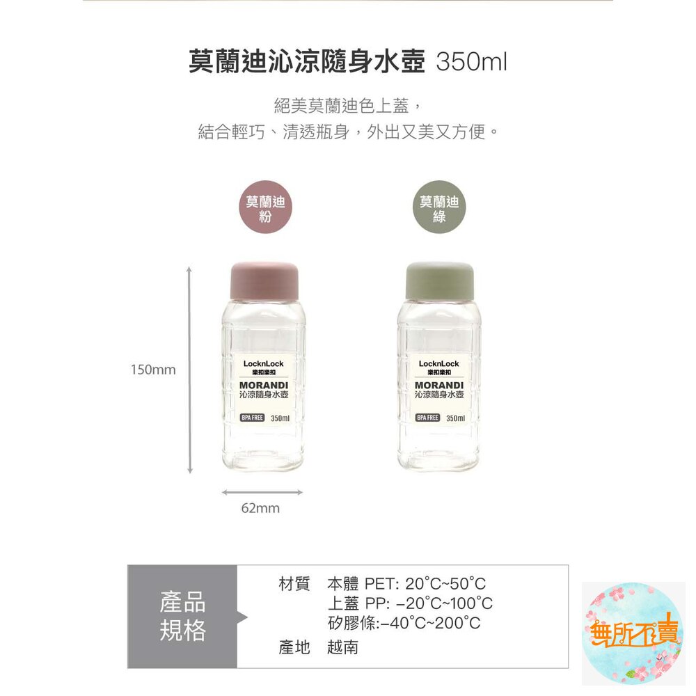 樂扣樂扣 沁涼隨身水壺350ML (HAP815)-圖片-3