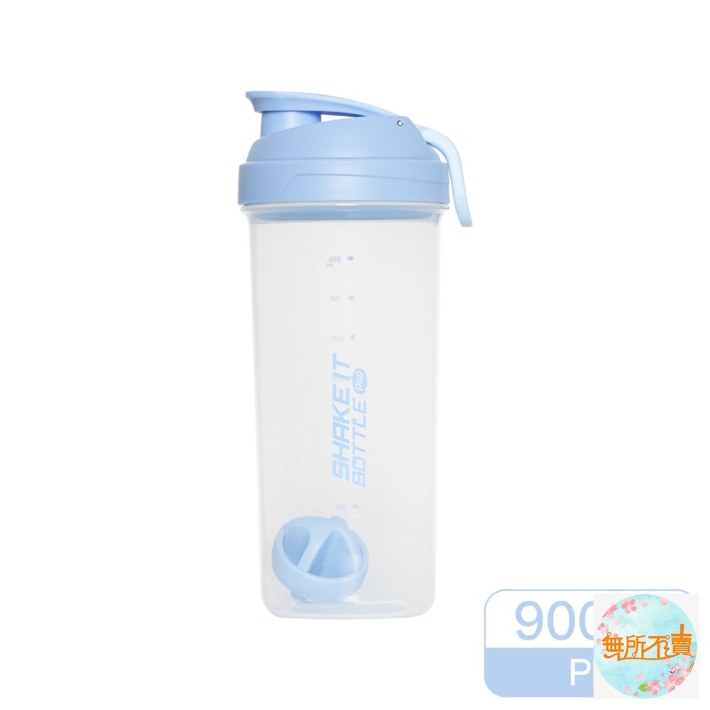 樂扣樂扣透能搖搖水壺/900ml/晨藍(HAP858BLU)//霧白(HAP858GRY)-圖片-1