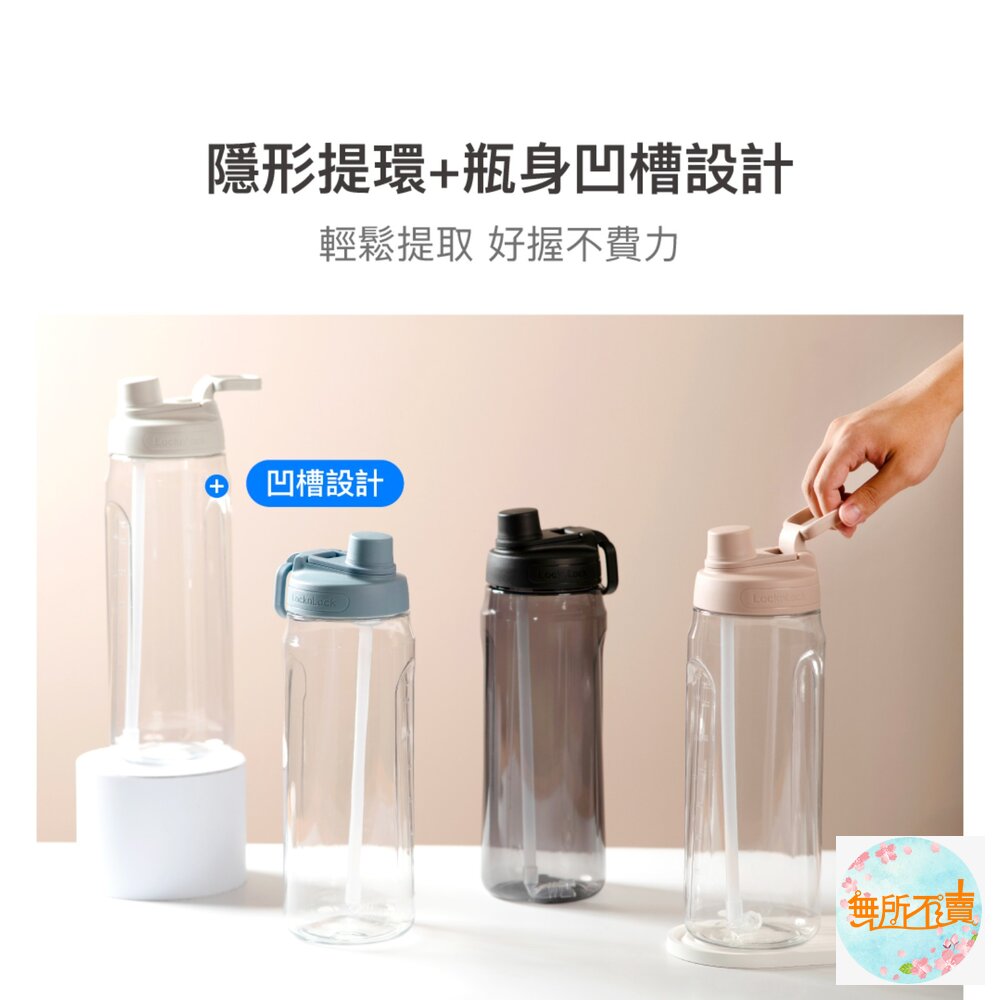 樂扣樂扣大容量豪飲冷水壺2.0L(附吸管)/莫蘭迪藍(HAP942SMBLU)/米灰色(HAP942SLGRY)/淡莫粉-圖片-10