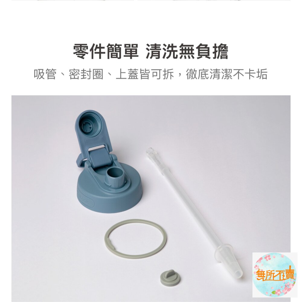 樂扣樂扣大容量豪飲冷水壺2.0L(附吸管)/莫蘭迪藍(HAP942SMBLU)/米灰色(HAP942SLGRY)/淡莫粉-圖片-7