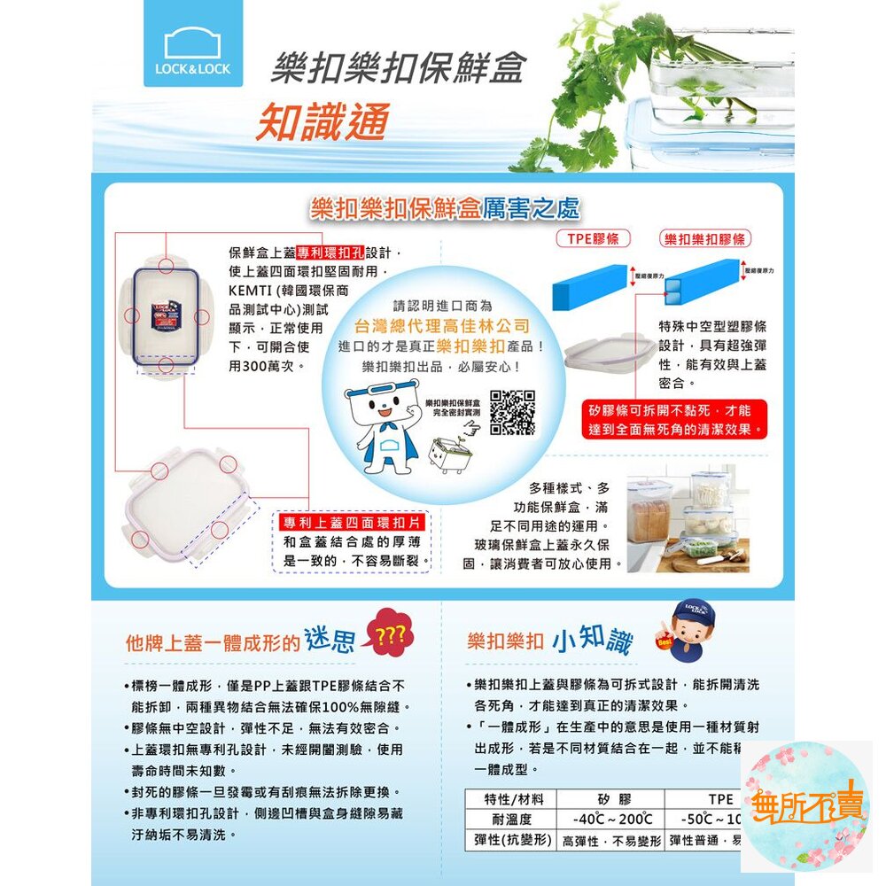 樂扣樂扣PP保鮮盒2.3L(HPL825)-圖片-1