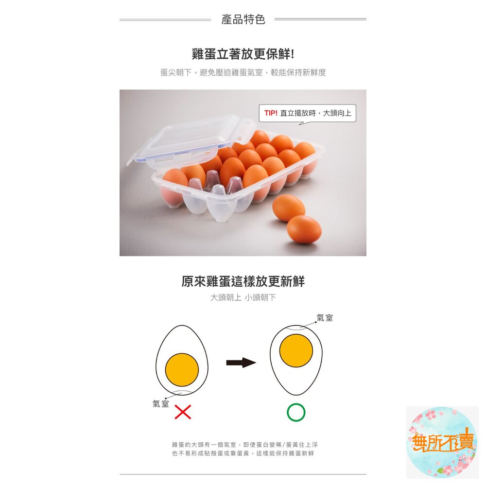 樂扣樂扣12格蛋盒HPL-954-圖片-2