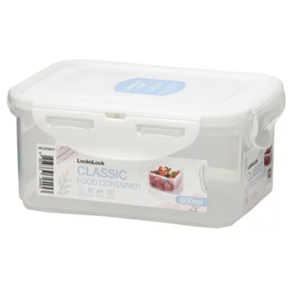 LOCK-LLG-HPL811WHT-樂扣保鮮盒(雪白) HPL811WHT 600ml/HPL807WHT  470ml