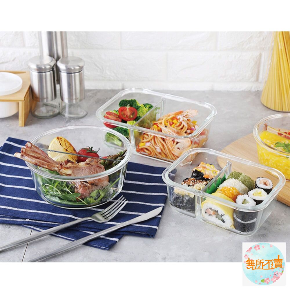 樂扣樂扣分隔耐熱玻璃保鮮盒/圓形/900ml(LLG861C)-圖片-10