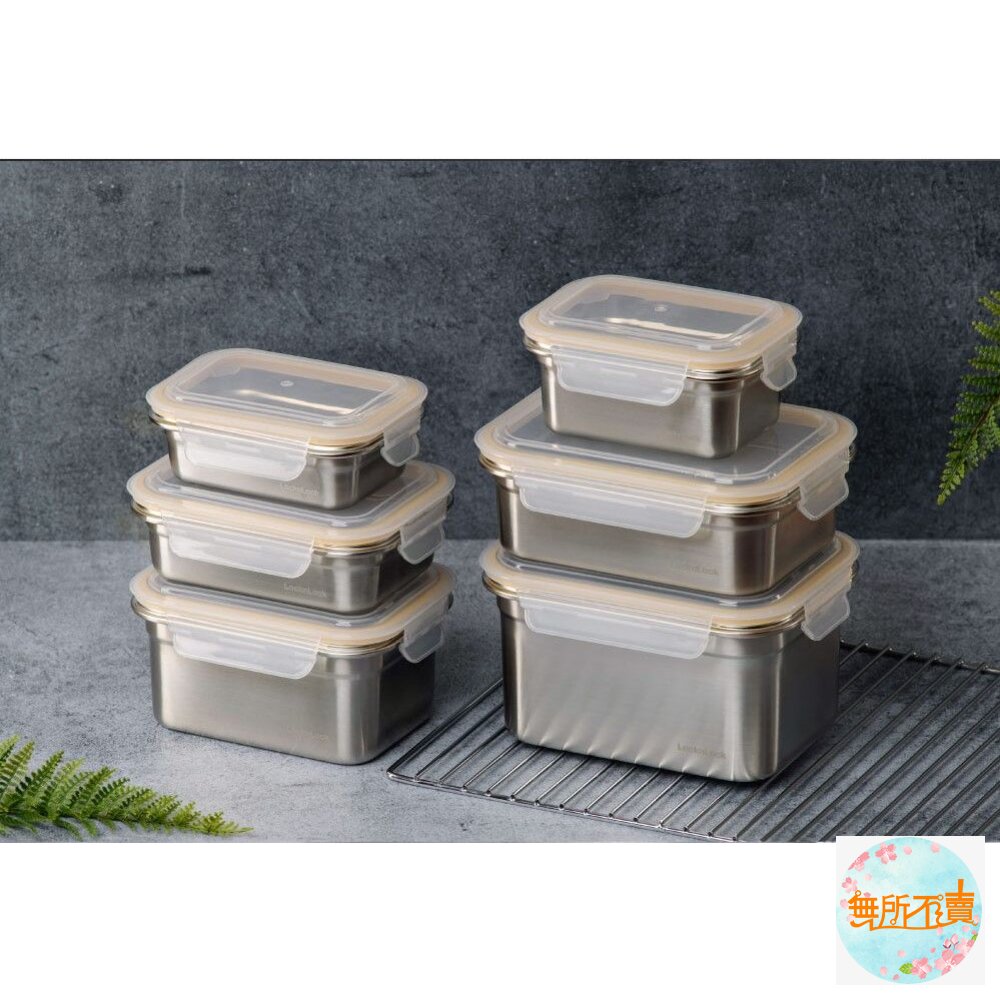 樂扣 極簡不鏽鋼保鮮盒 500ML (LST502TW)-圖片-11