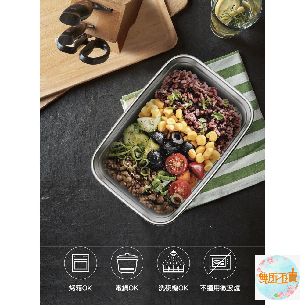 樂扣 不鏽鋼保鮮盒 圓形 460ml (LST932D)-圖片-10