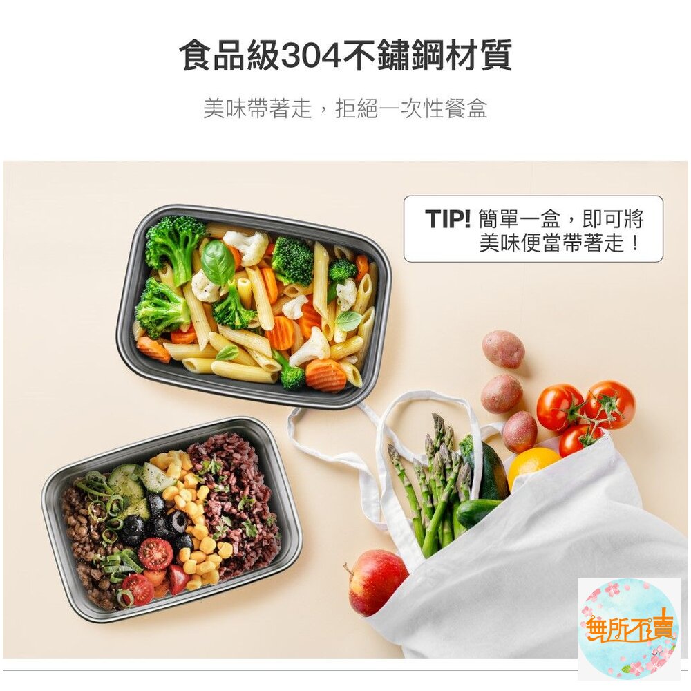 樂扣 不鏽鋼保鮮盒 圓形 460ml (LST932D)-圖片-4