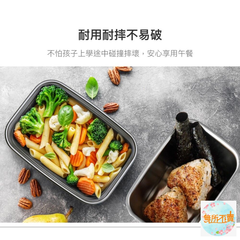樂扣 不鏽鋼保鮮盒 圓形 460ml (LST932D)-圖片-7