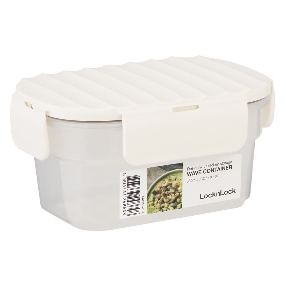 LOCK-LWC20-樂扣 Wave保鮮盒380ML/570ML/670ML/960ML/1.4L