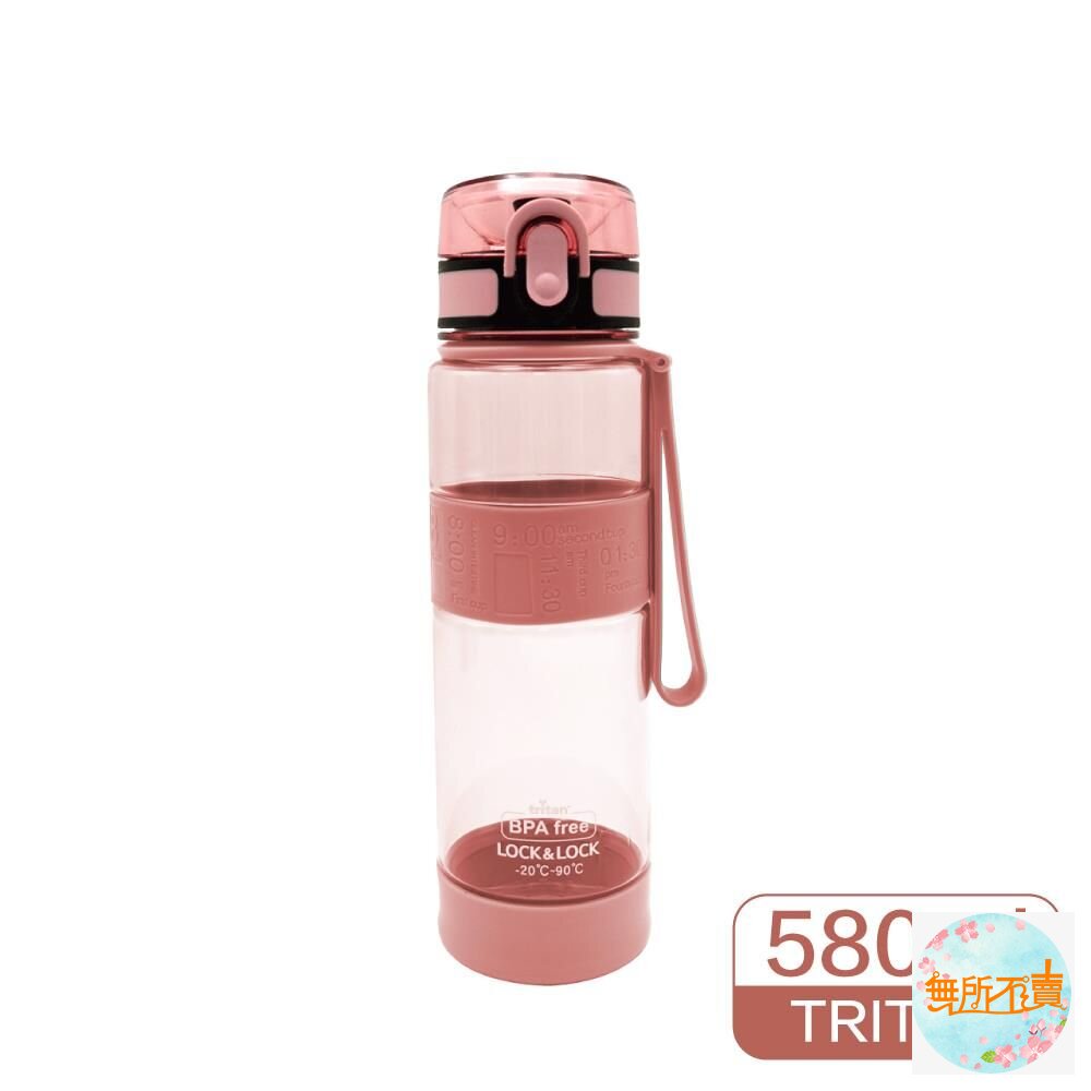樂扣樂扣優質矽膠提帶水壺580ml/ABF961