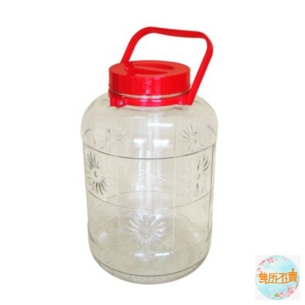 台灣製特級桃太郎玻璃罐(有提把):梅酒瓶/梅醋瓶玻璃罐梅子罐泡菜瓶玻璃瓶醃漬罐果酒製瓶酒醋