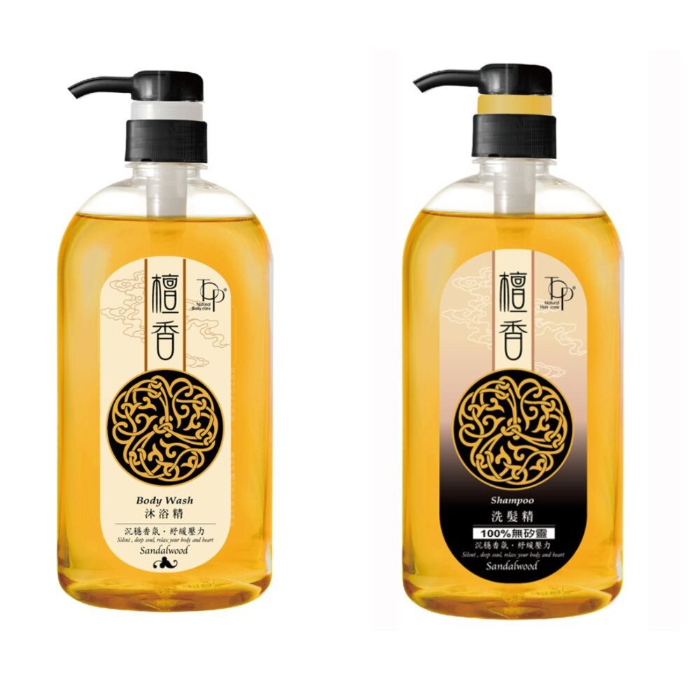 NT-0401041-脫普 檀香無矽靈洗髮精/沐浴精 800g    (超取一單限5)