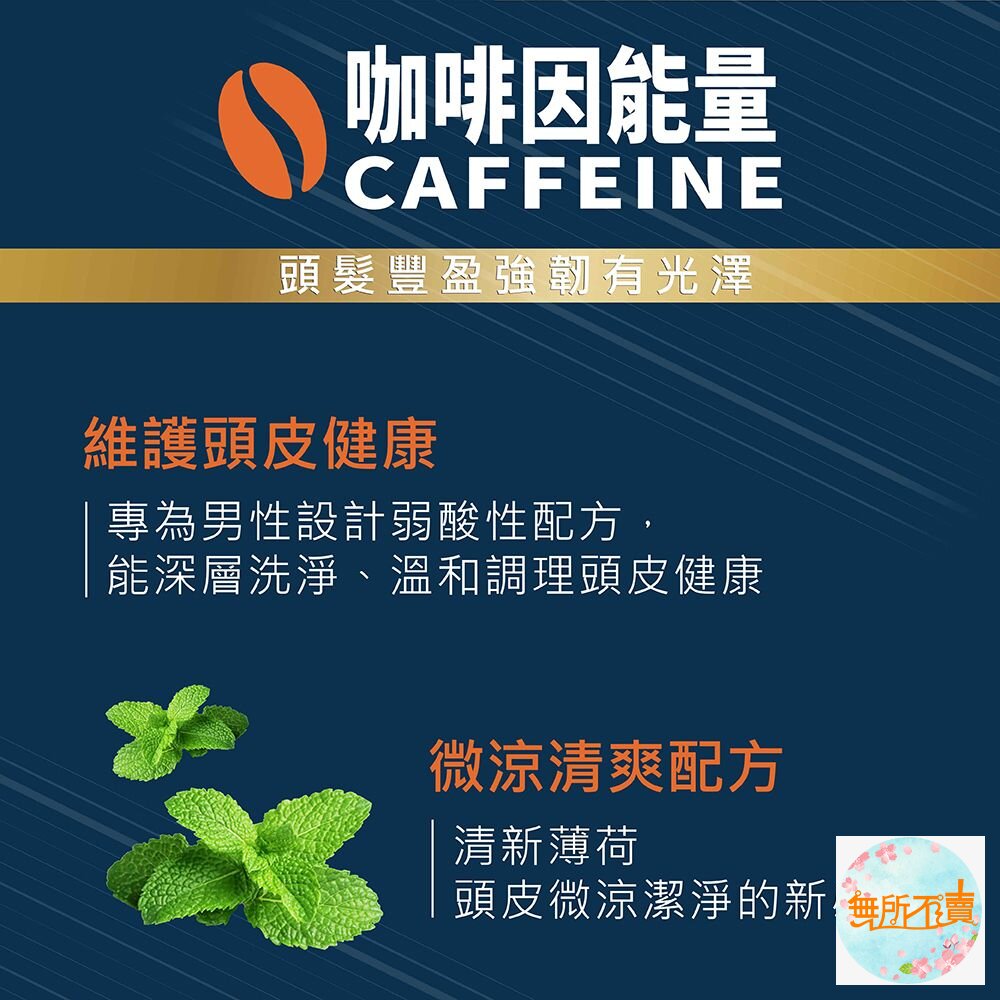 脫普男士洗髮精/沐浴露 750g:激爽控油 沁涼去屑 咖啡因 健髮豐盈 極爽清新 極淨沁涼(超取限5瓶)-圖片-6