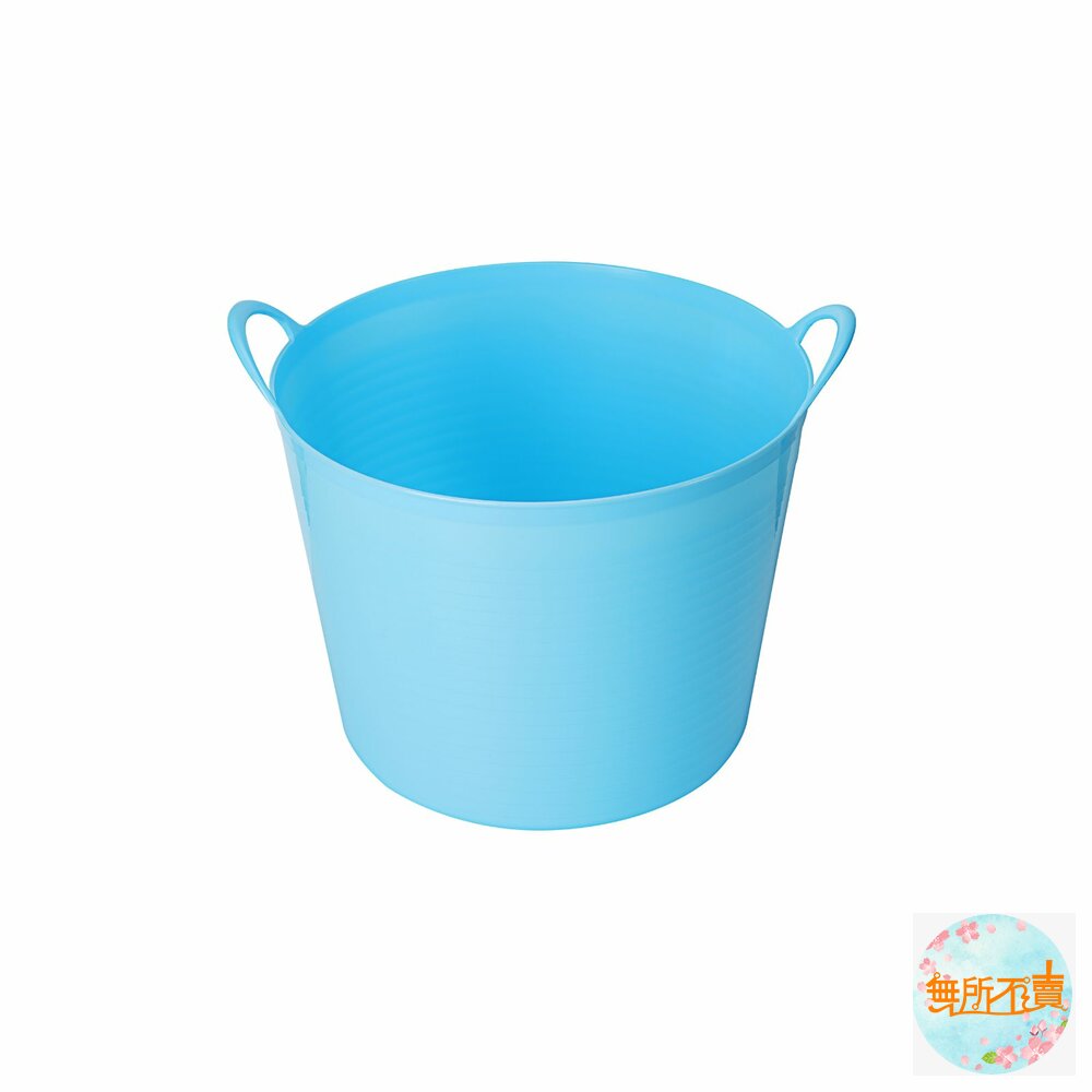 聯府 雙耳彈性收納籃(中) PR-65 洗衣籃-圖片-1