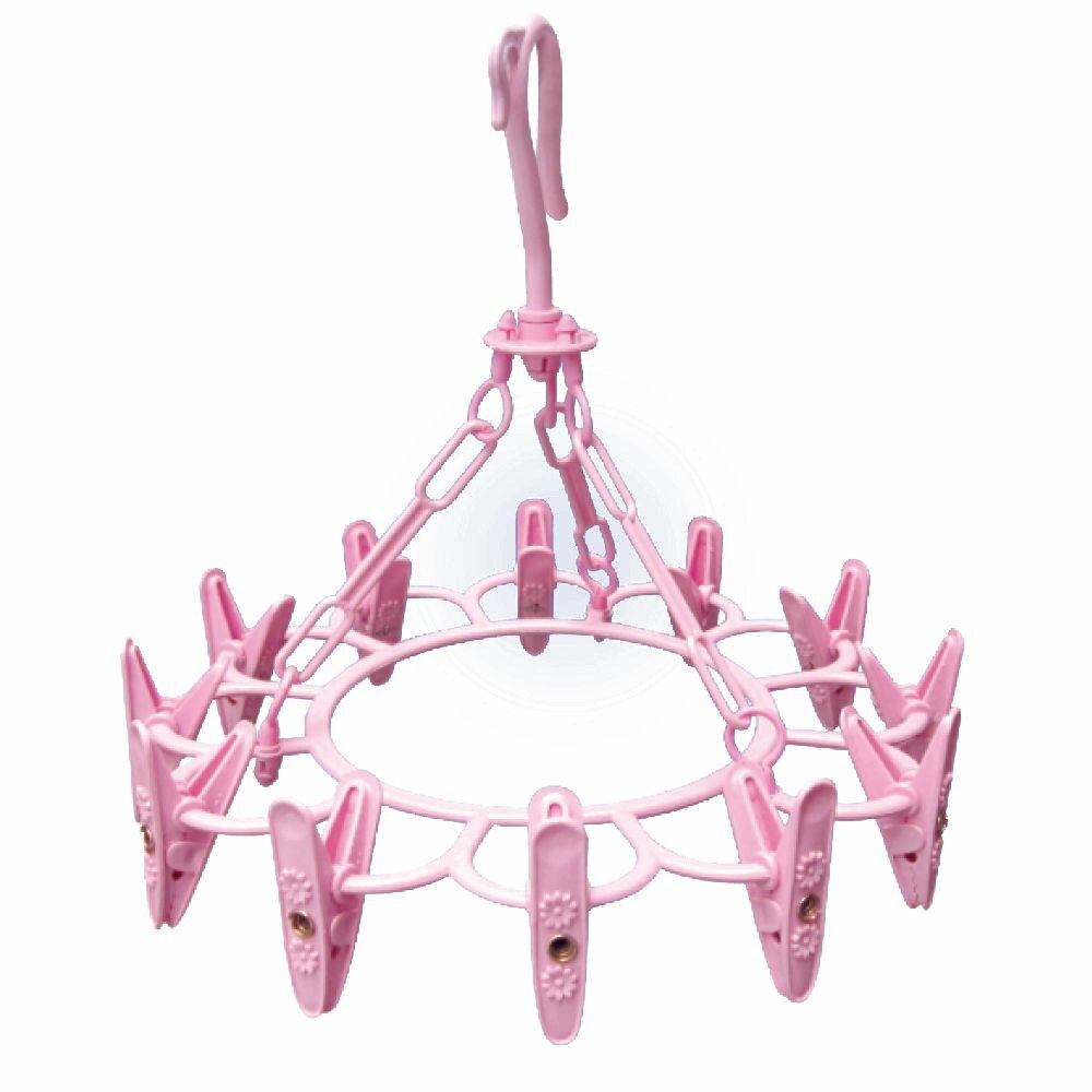 ST-0310001-台灣製造 吊巾架 曬衣架  吊襪架 曬襪夾 夾子吊架