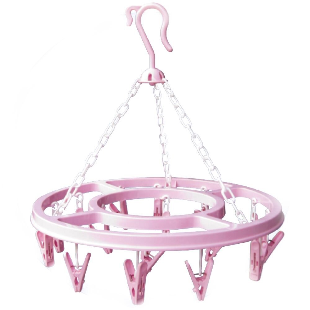 ST-7120-台灣製造 圓型16夾吊巾架