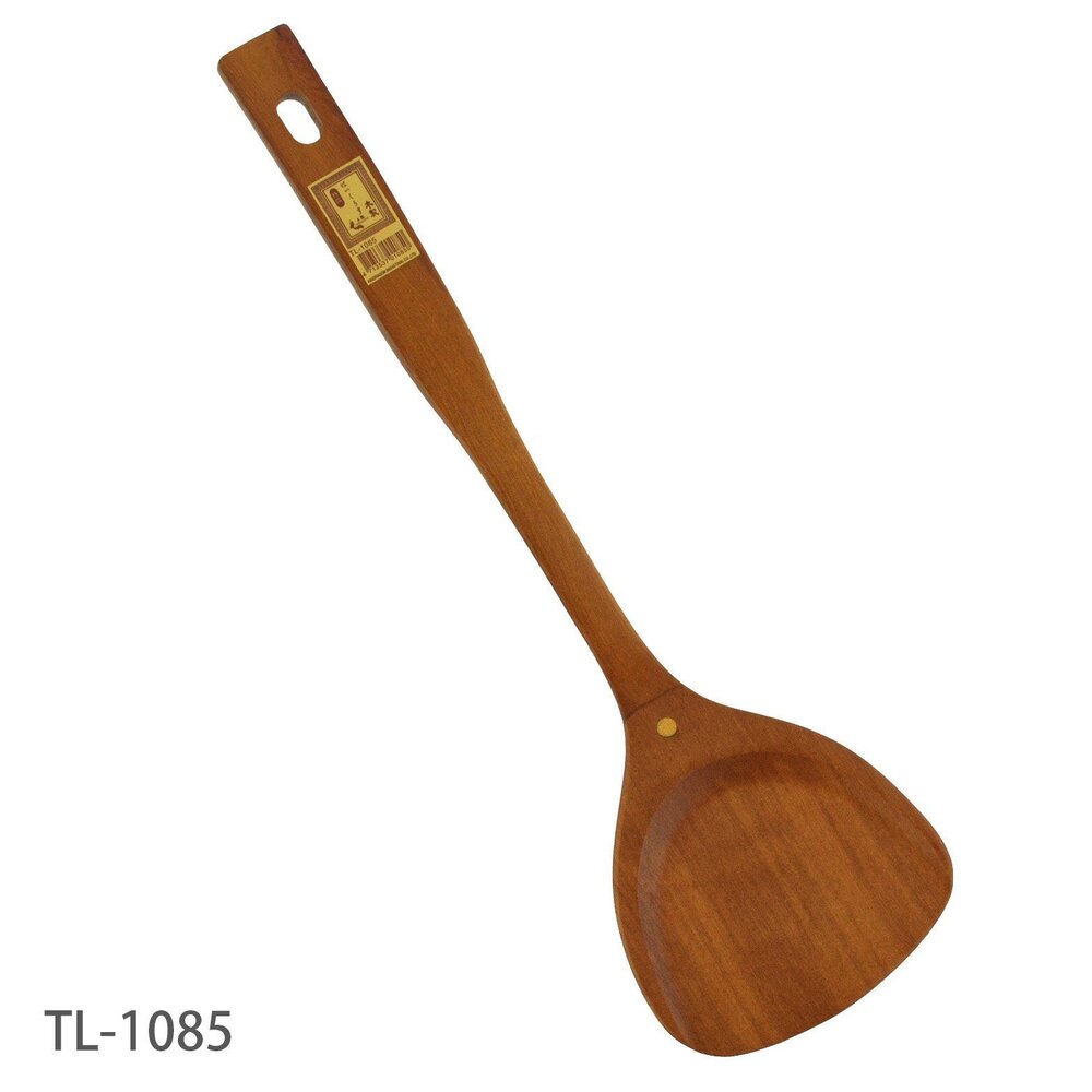TL-1085-上龍 龍族 佳味煎匙：特大TL-1085/大TL-1087   不沾鍋專用煎鏟 木鏟炒菜匙 平煎匙鍋鏟