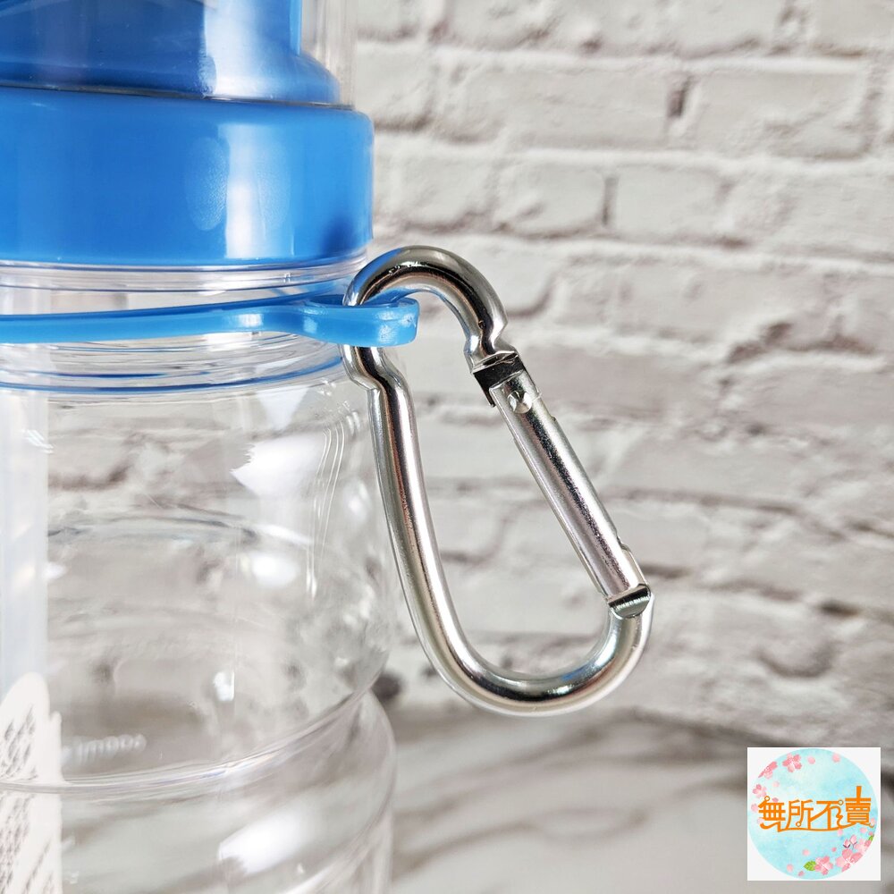 永昌寶石牌 運動休閒水壺:700CC/1000CC (旋轉開蓋 吸管水壺 附扣環) 雙蓋冷水壺-圖片-2