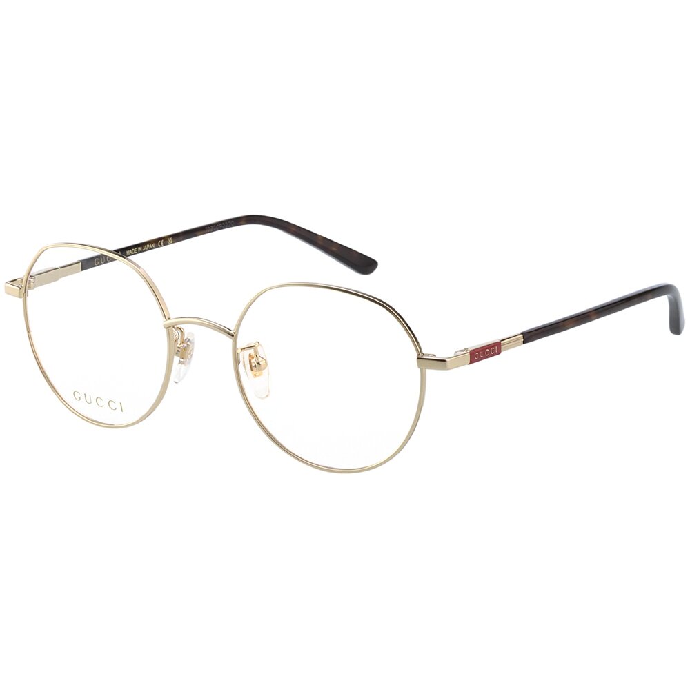 22161597809-GUCCI 鏡框 眼鏡(金色)GG1349O