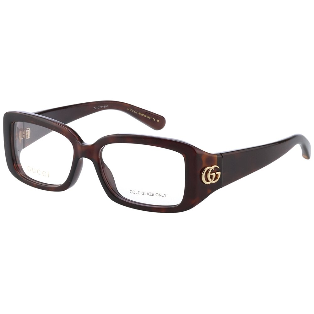 24602006570-GUCCI 鏡框 眼鏡(琥珀色)GG1406O