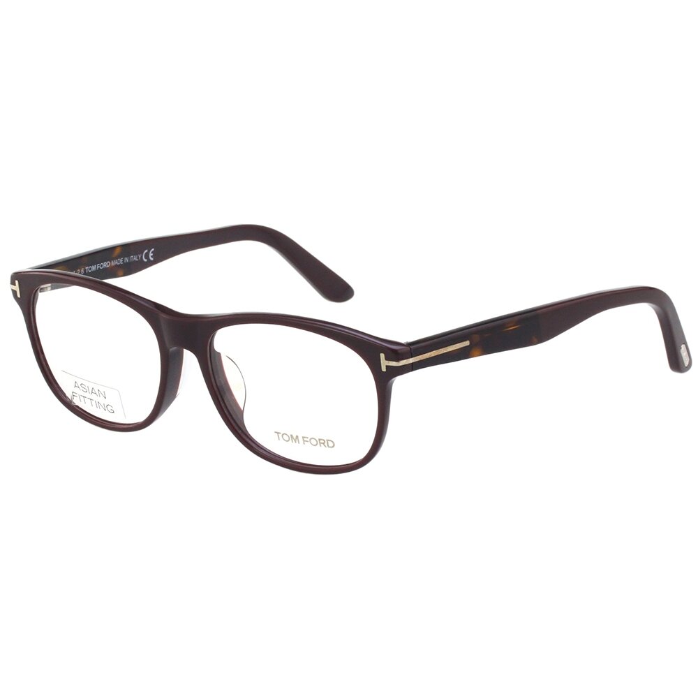 25352756180-TOM FORD 鏡框 眼鏡(深咖啡面/琥珀色腳)TF5431F