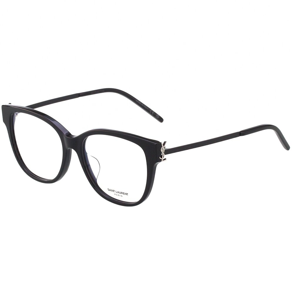 25803174500-Saint Laurent YSL 鏡框 眼鏡(黑色)SL480BF