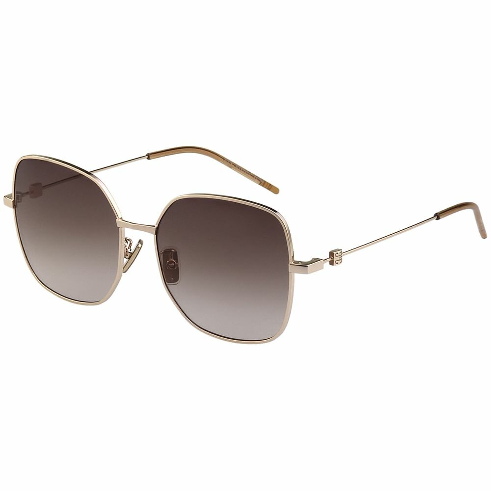 GV40093U-32F-GIVENCHY 太陽眼鏡(金色)GV40093U