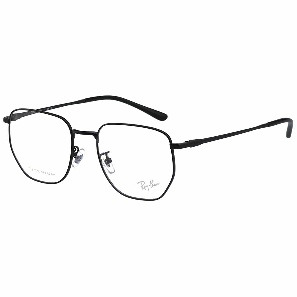 RB8776D-1244-RAY BAN 純鈦 光學眼鏡(黑色)RB8776D